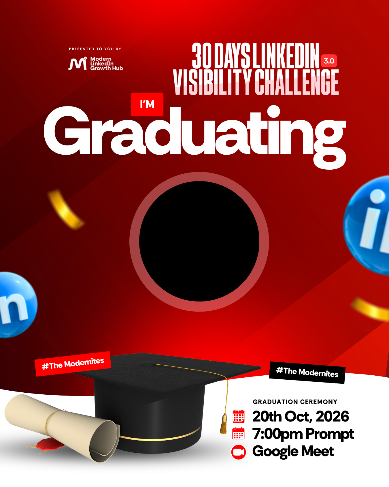 Modern LinkedIn Growth Hub Challenge Program Graduation